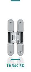 Tectus TE 340 hinge, up to 176 lbs. with two installed.